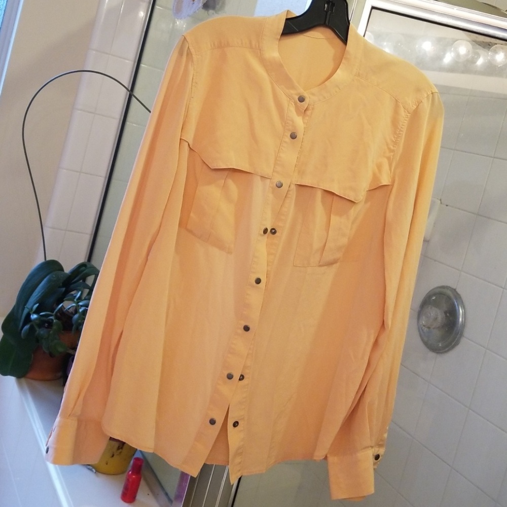 BCBG silk blouse